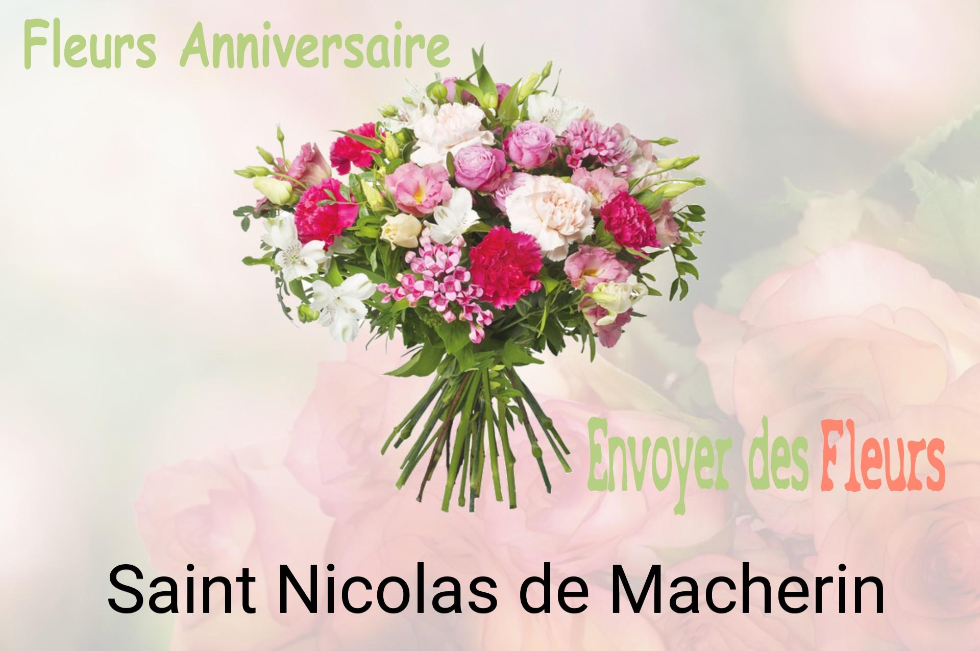 Bouquet de fleurs d’anniversaire livré à Saint-Nicolas-de-Macherin
